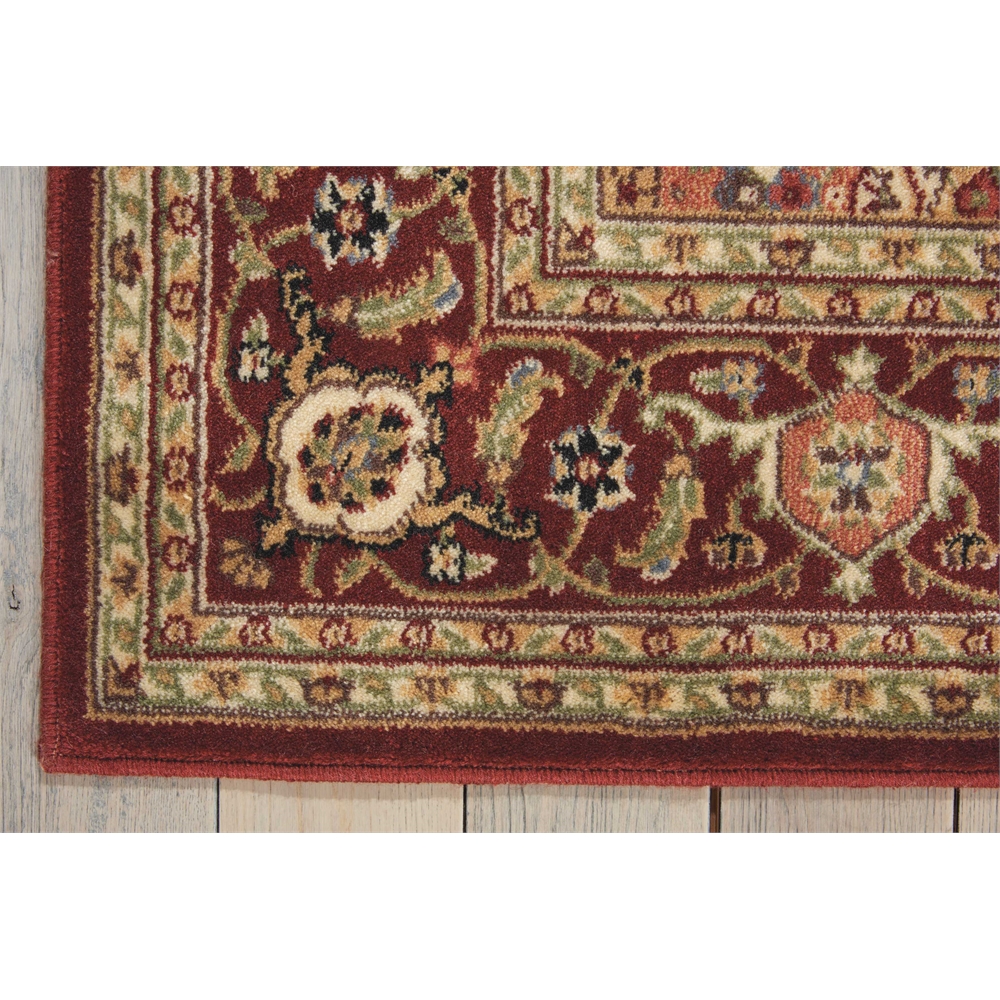 Persian Arts Brick Area Rug. Picture 2