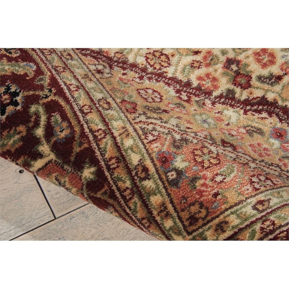 Persian Arts Brick Area Rug. Picture 4