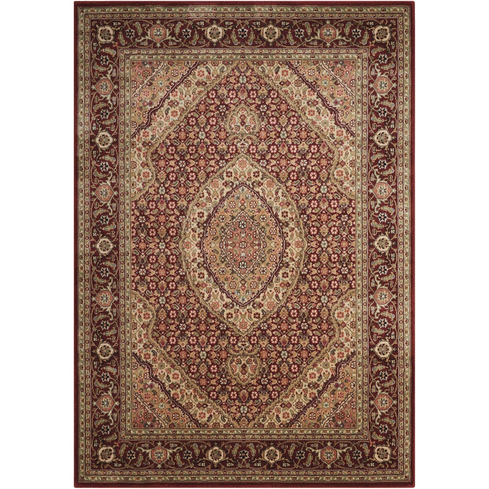 Persian Arts Brick Area Rug. Picture 1