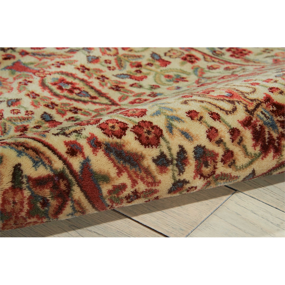 Persian Arts Ivory Area Rug. Picture 5