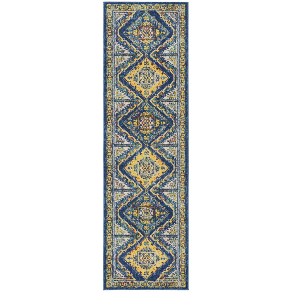 Bohemian Runner Area Rug, 8' Runner. Picture 1