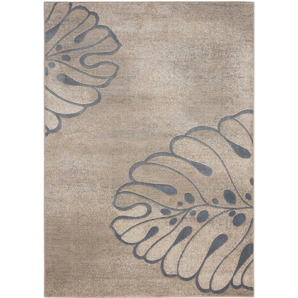 Modern Rectangle Area Rug, 4' x 6'. Picture 1