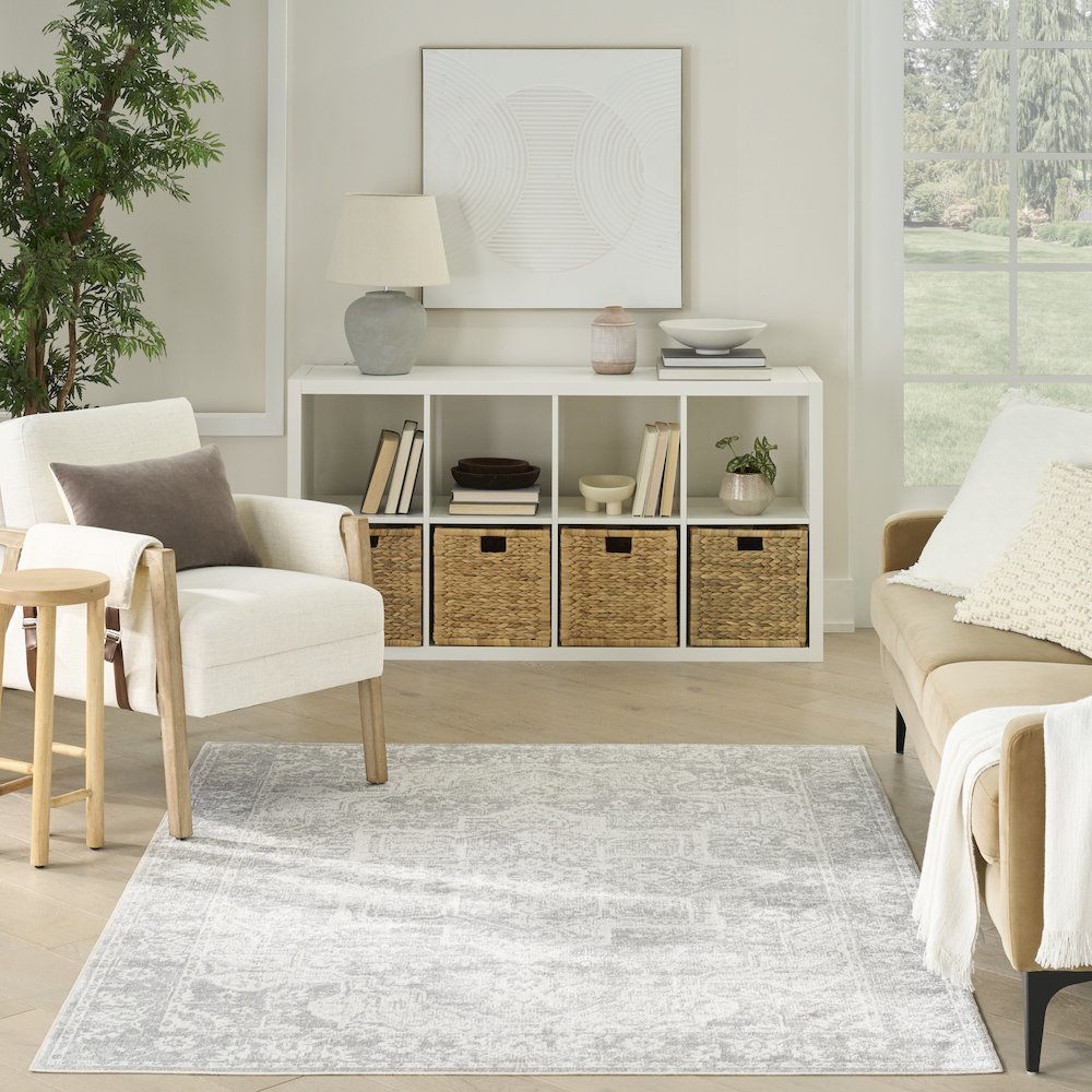 Nourison Home Astra Machine Washable Area Rug. Picture 9