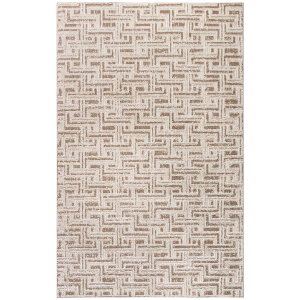 Modern Rectangle Area Rug, 4' x 6'. Picture 1