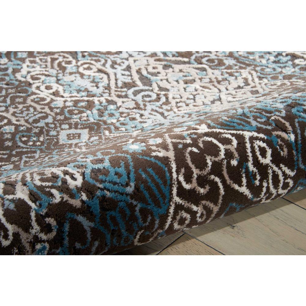 Karma Area Rug, Blue, 5'3" x 7'4". Picture 4