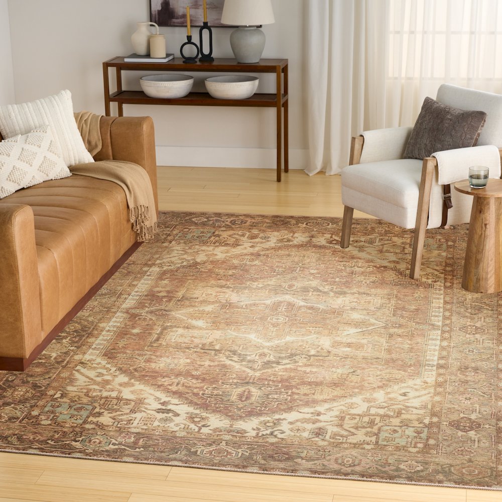 Nourison Home Vintage Washables Area Rug. Picture 5