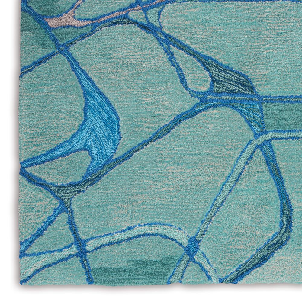 Modern Rectangle Area Rug, 4' x 6'. Picture 5