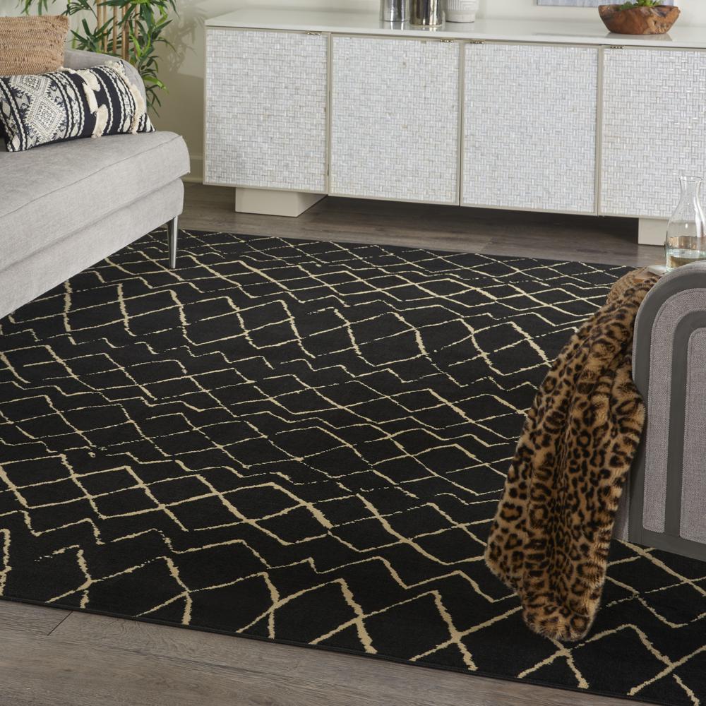 Bohemian Rectangle Area Rug, 6' x 9'. Picture 2
