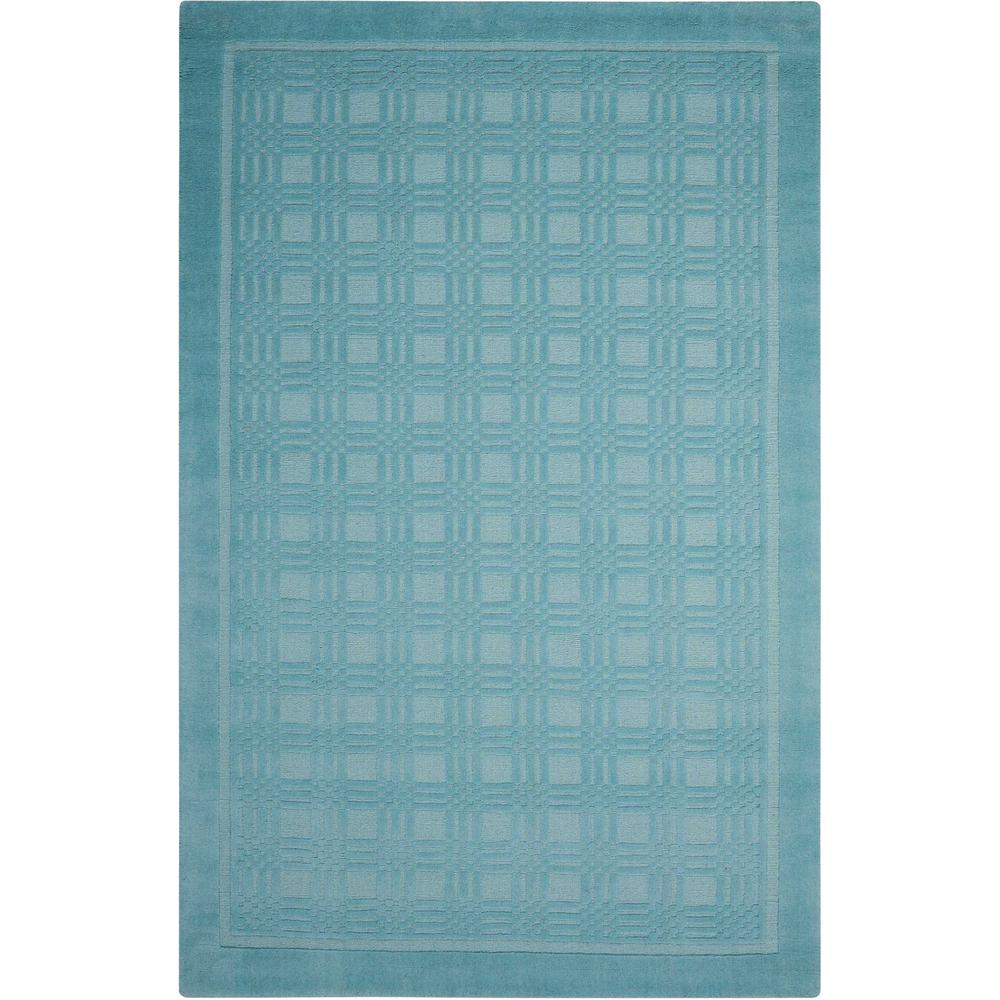 Westport Area Rug, Aqua, 5' x 8'. Picture 1