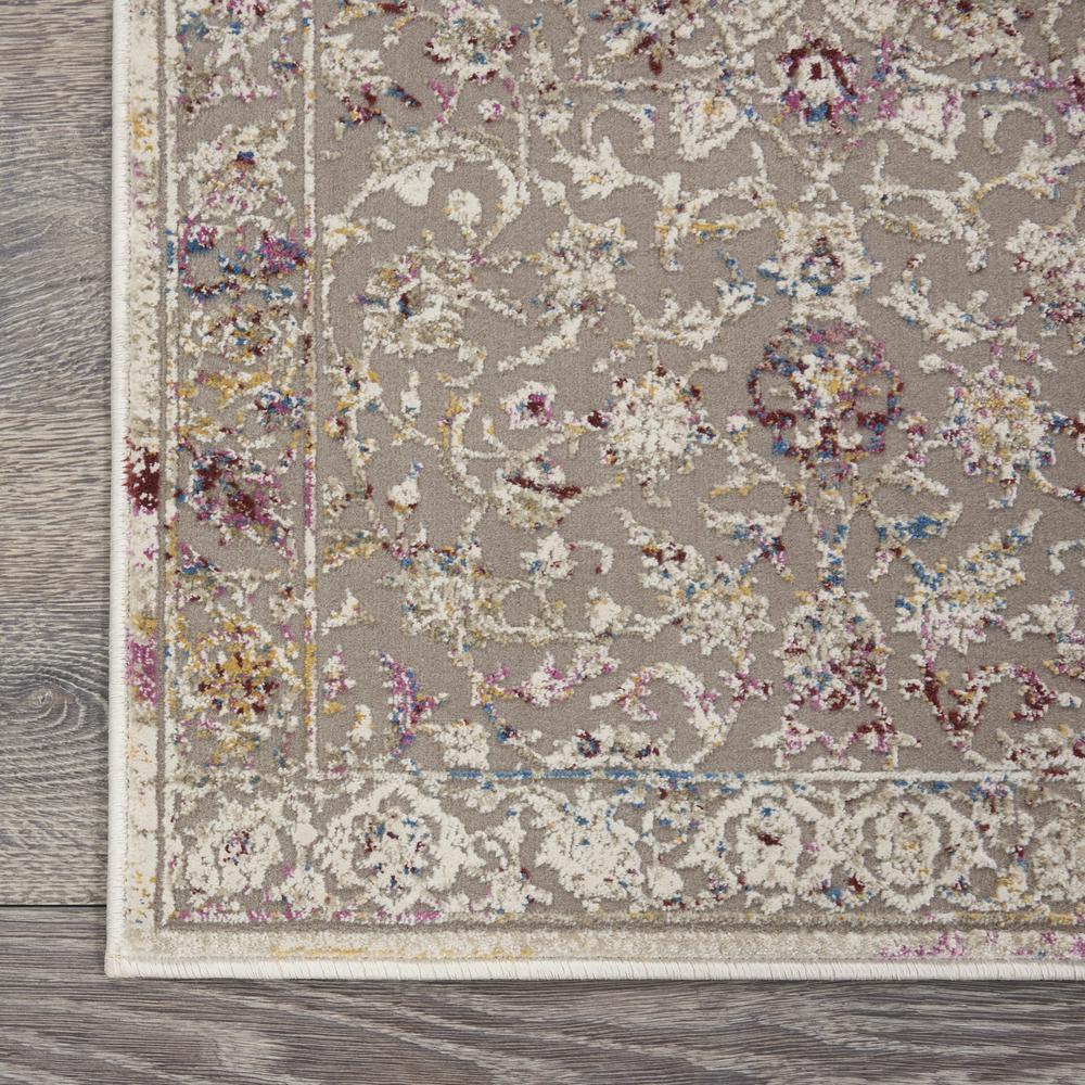 Vintage Vita Area Rug, GREY/Multicolor, 2'2" x 7'6". Picture 2