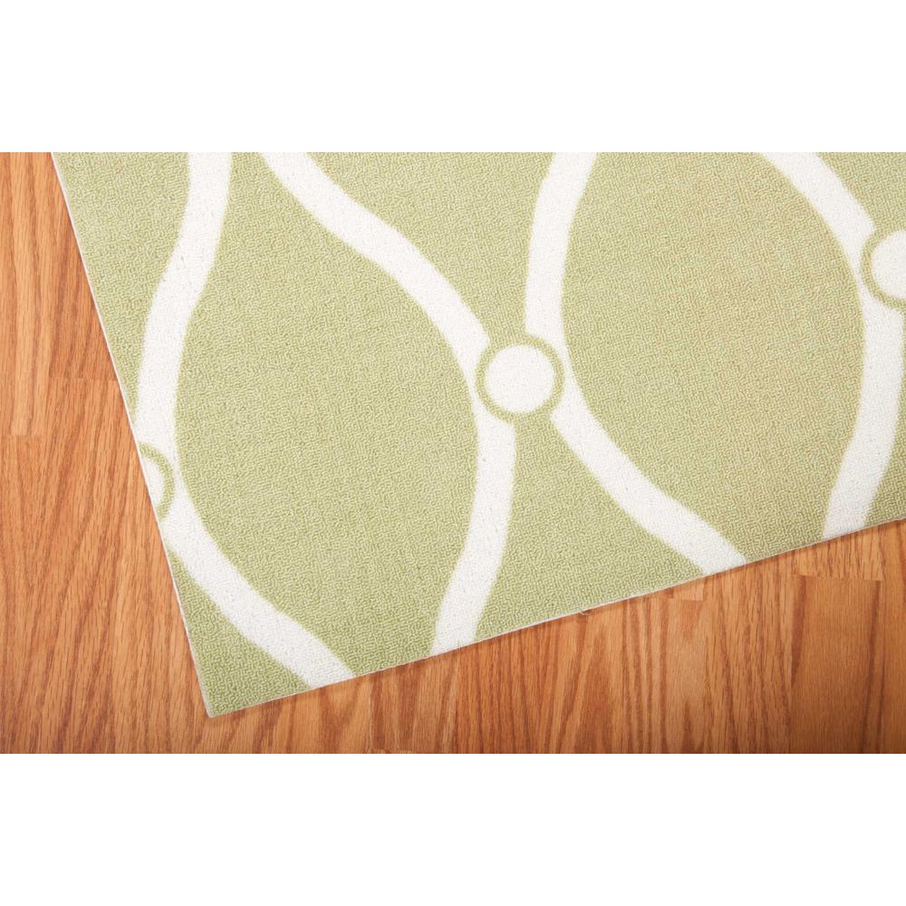 Home & Garden Area Rug, Green, 10' x 13'. Picture 3