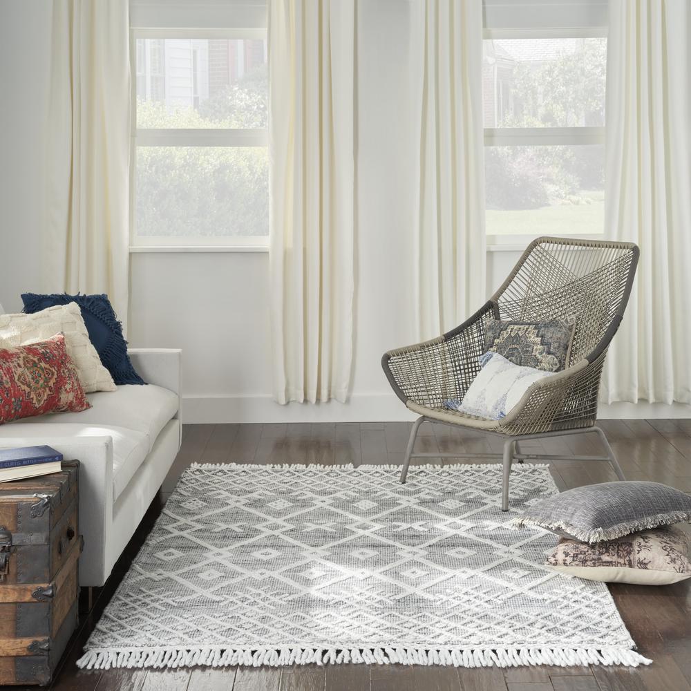 Bohemian Rectangle Area Rug, 5' x 8'. Picture 9