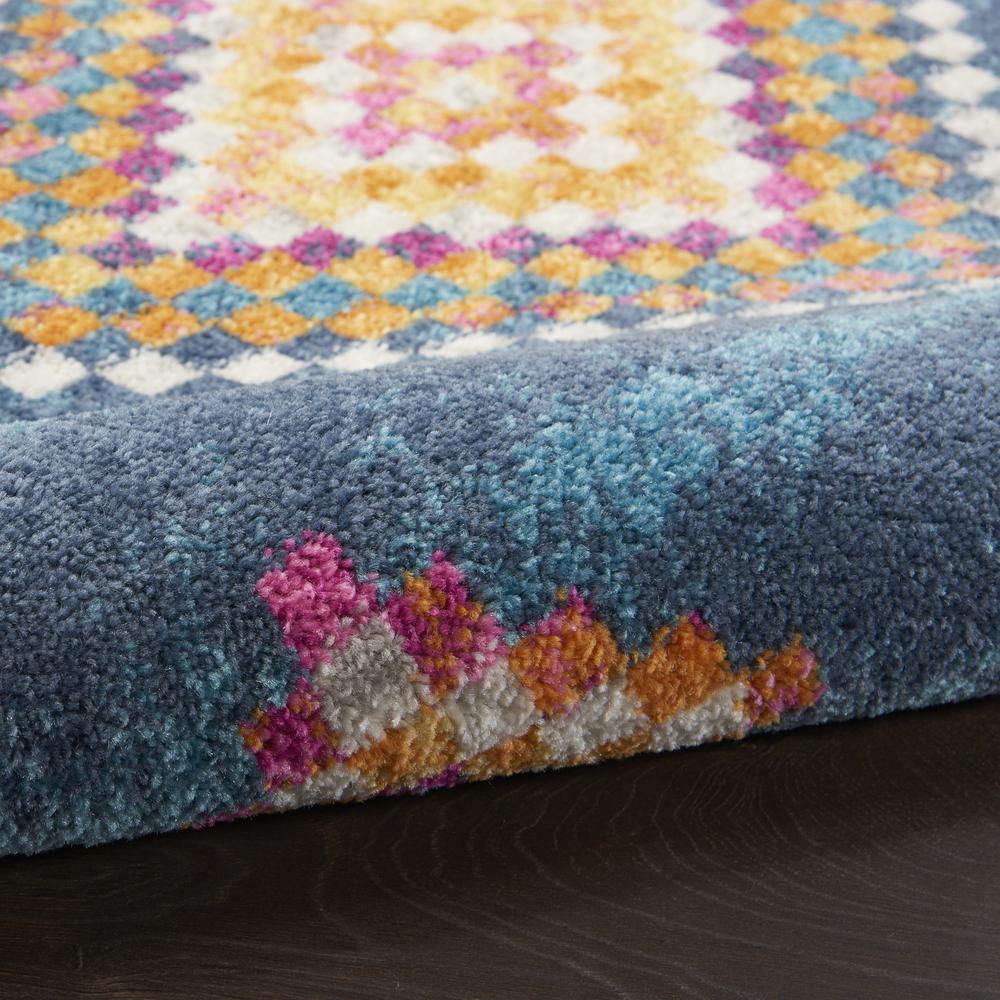 Rectangle Bohemian Machine Made Area Rug. Picture 7
