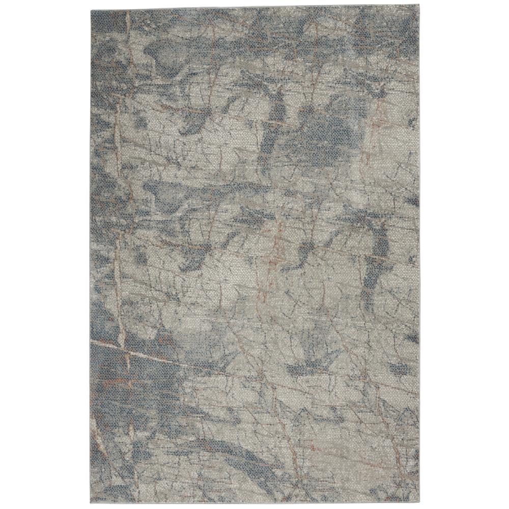 Modern Rectangle Area Rug, 4' x 6'. Picture 1