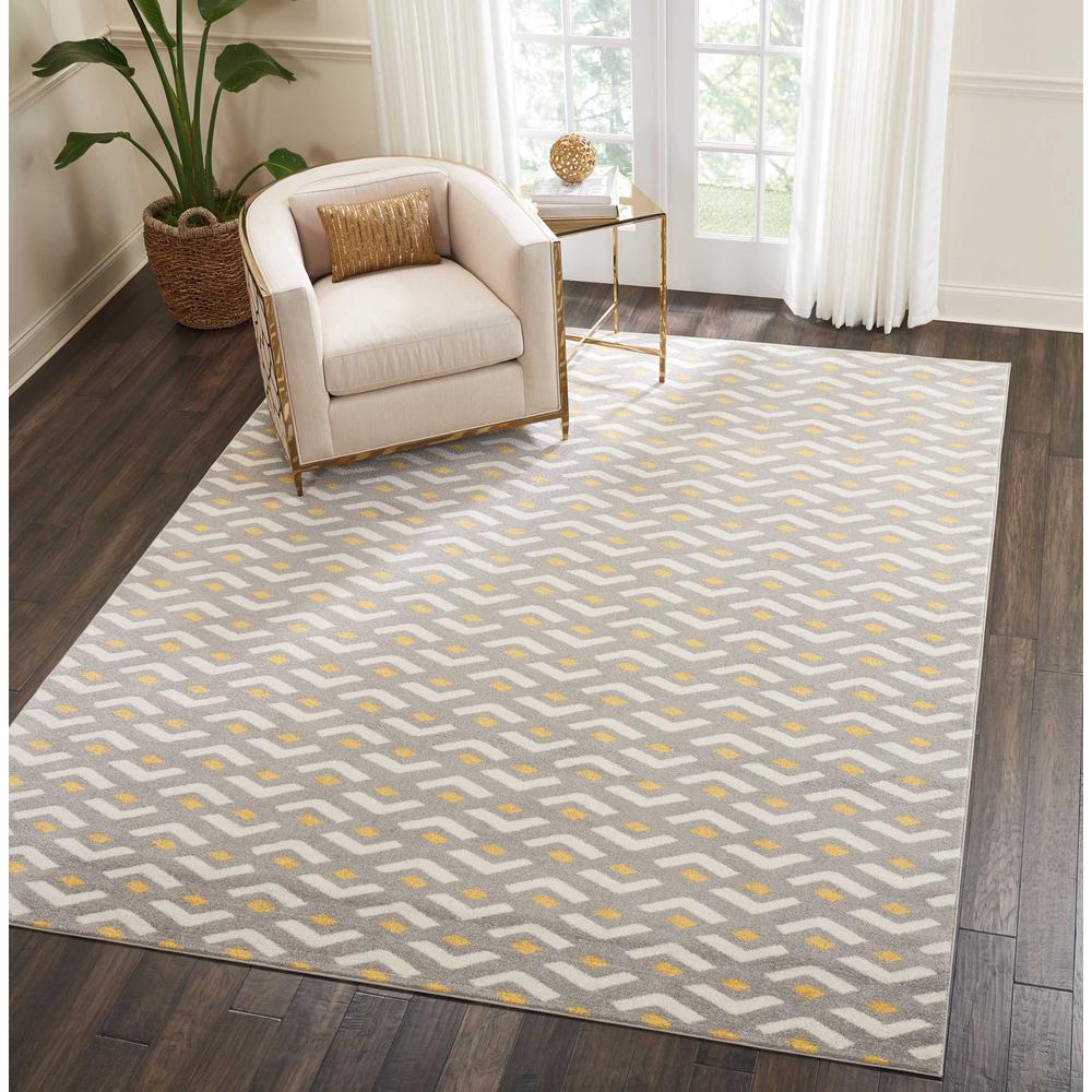 Nourison Harper Grey Kids Area Rug. Picture 2