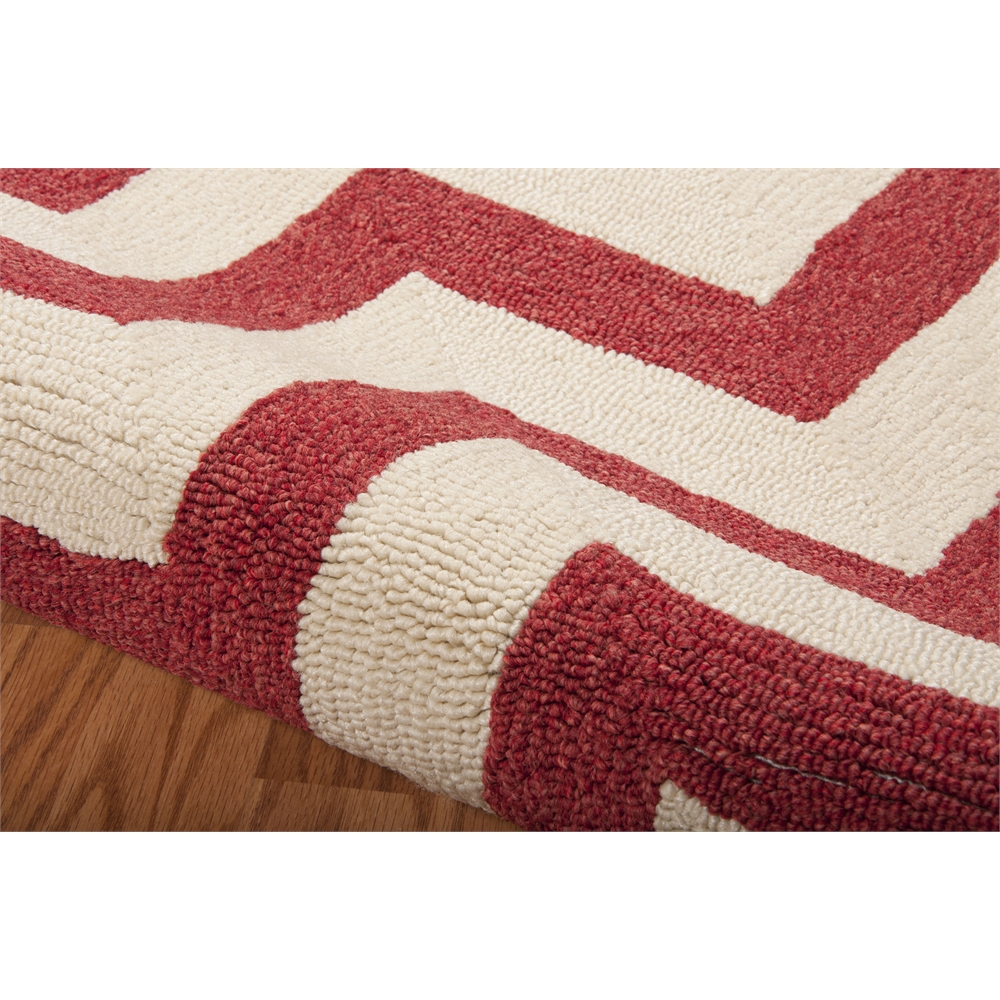 Portico Red Indoor/Outdoor Area Rug. Picture 5