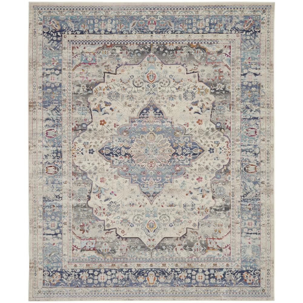 Vintage Rectangle Area Rug, 8' x 10'. Picture 1