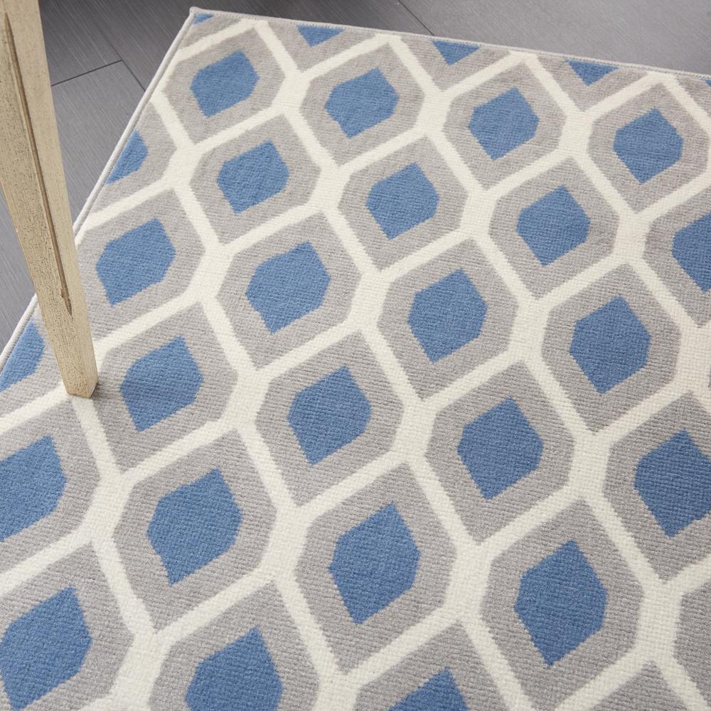 Grafix Area Rug, Blue, 5'3" x 7'3". Picture 8
