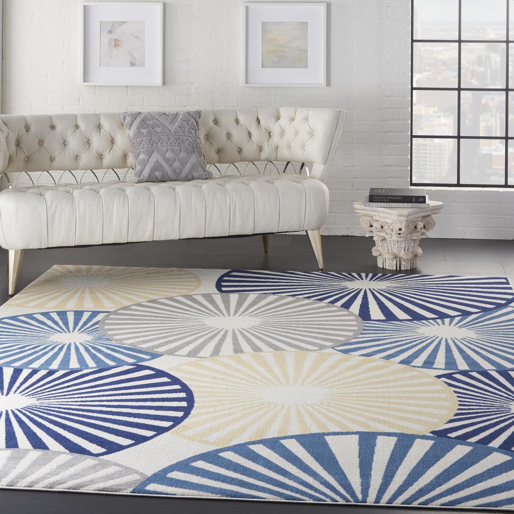 Contemporary Rectangle Area Rug, 7' x 10'. Picture 10