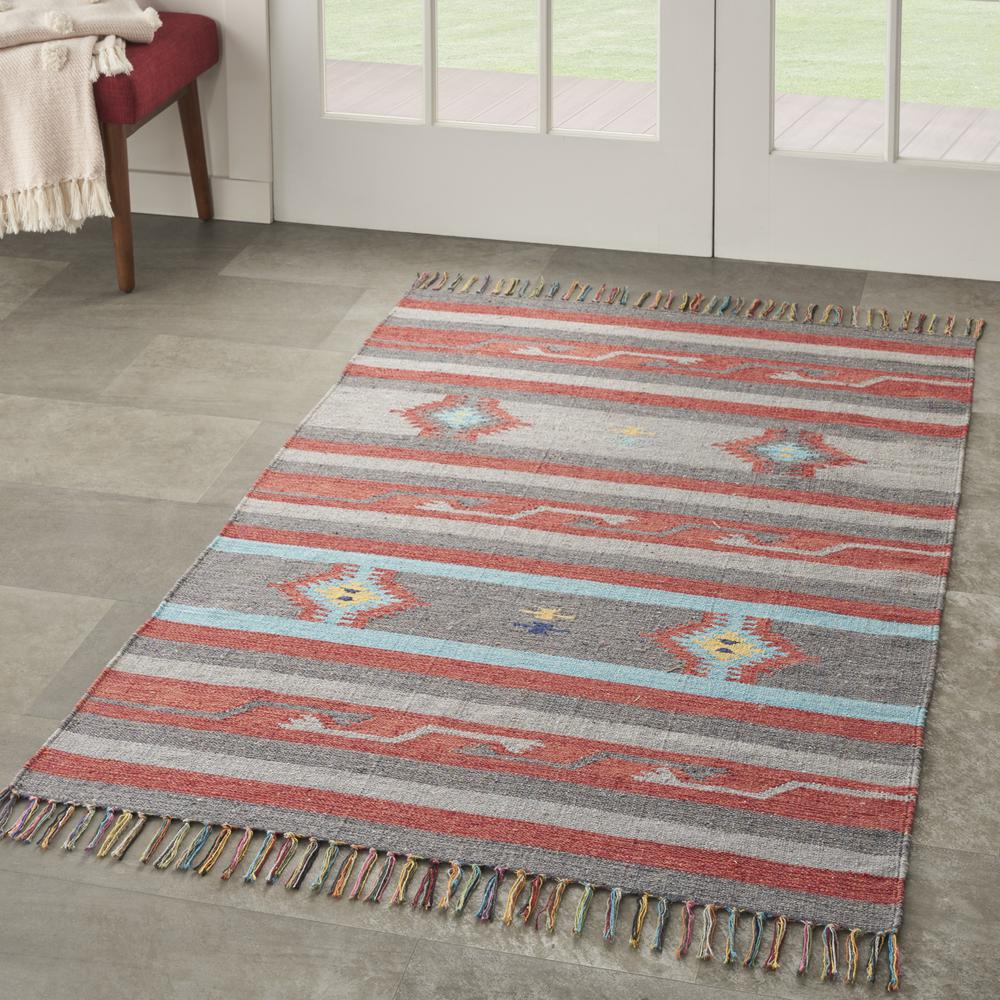 Southwestern Rectangle Area Rug, 4' x 6'. Picture 2