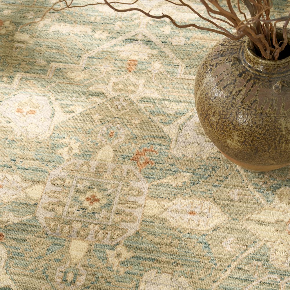 Nourison Home Antique Bloom Area Rug. Picture 8