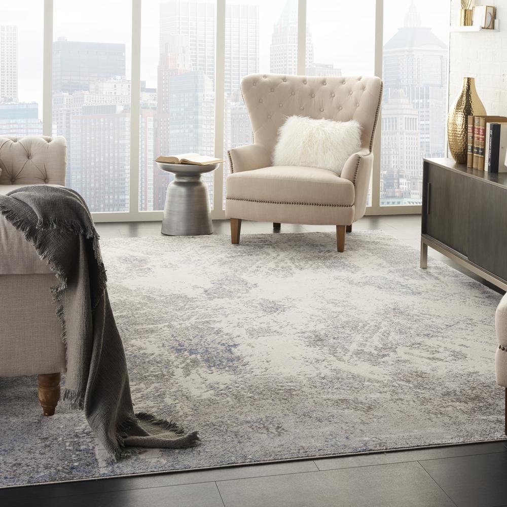 Nourison Home Sleek Textures Area Rug. Picture 9