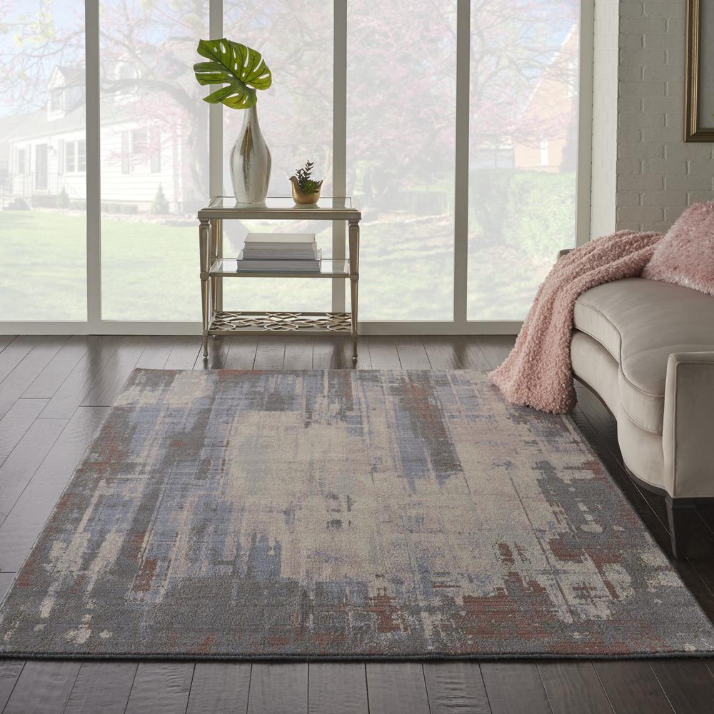 Nourison Artworks Area Rug, Multicolor, 6' x 9', ATW04. Picture 2