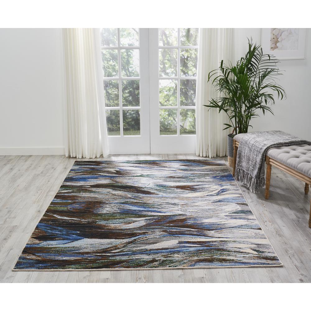 Modern Rectangle Area Rug, 6' x 8'. Picture 2