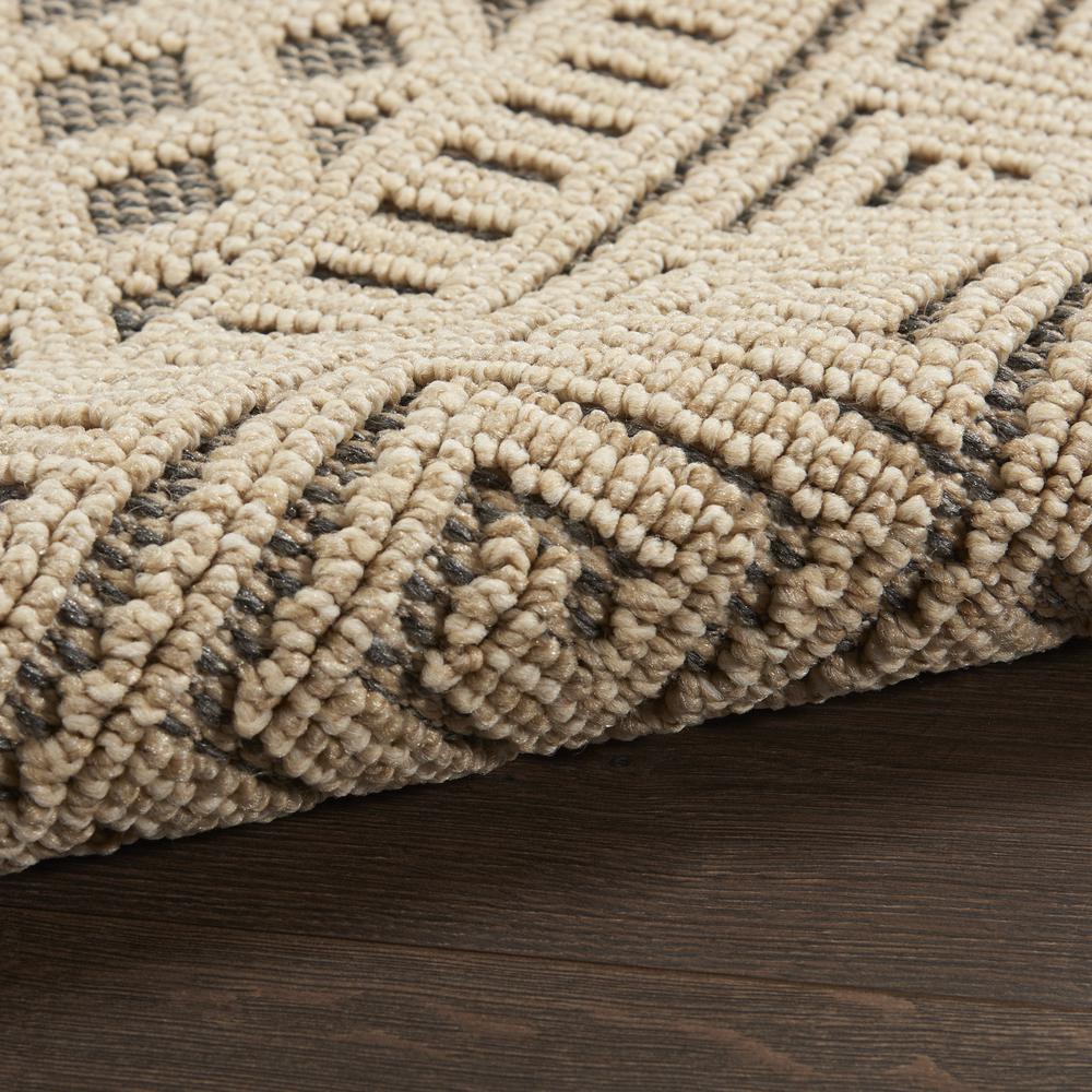 Nourison Elwood 2'2 x 4'5, Mocha Area Rug. Picture 7