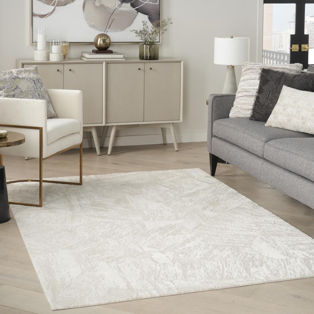 Modern Rectangle Area Rug, 5' x 7'. Picture 2