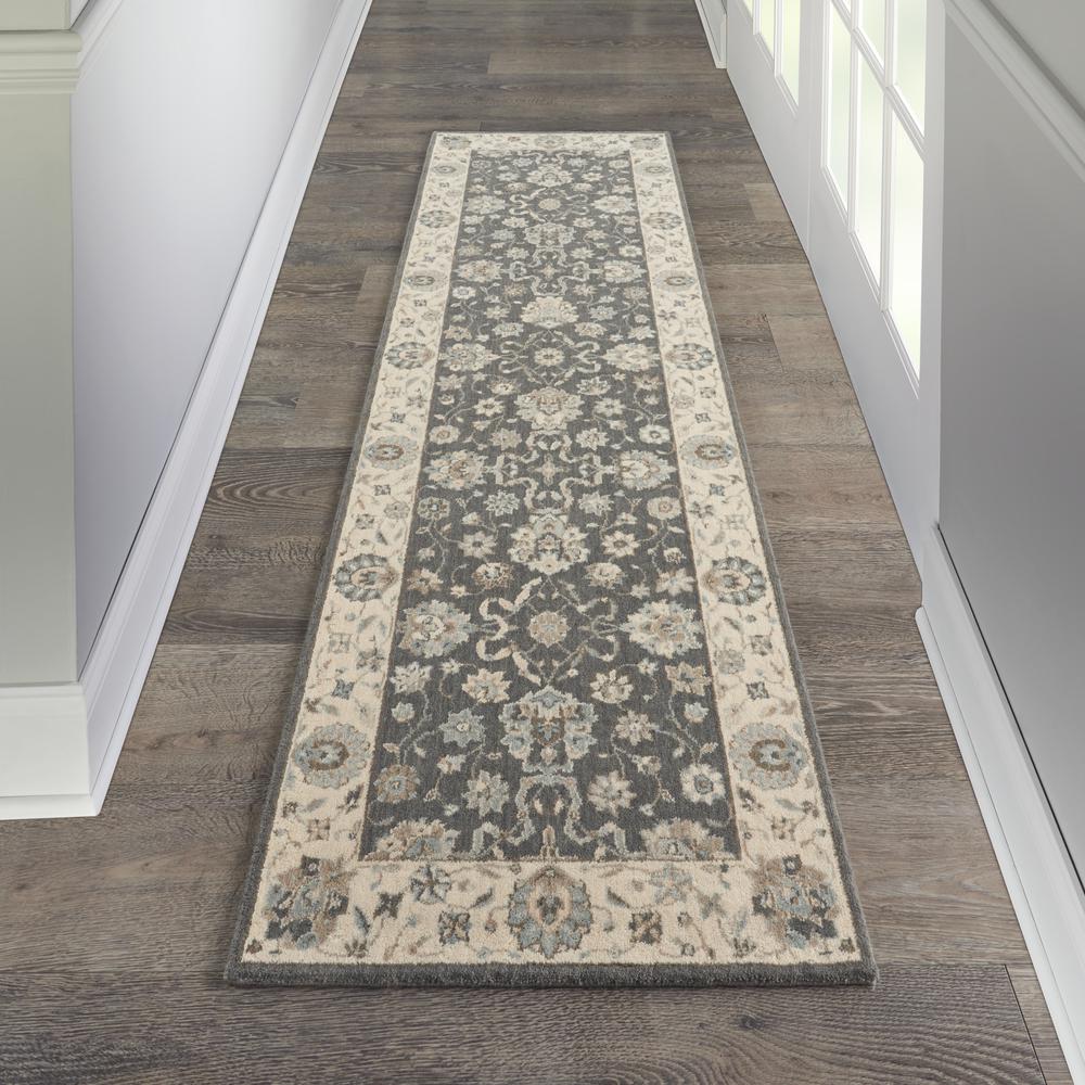 Runner Farmhouse Machine Made Area Rug. Picture 2