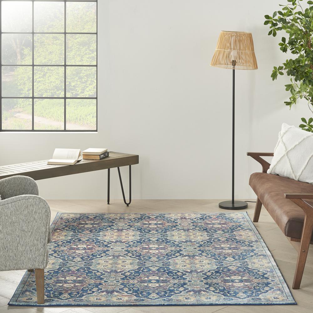 Bohemian Rectangle Area Rug, 4' x 6'. Picture 10