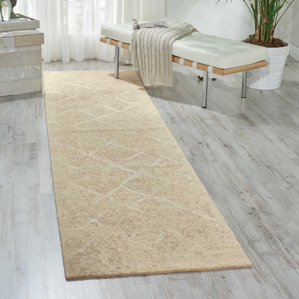Nourison Silk Elements Natural Area Rug. Picture 2