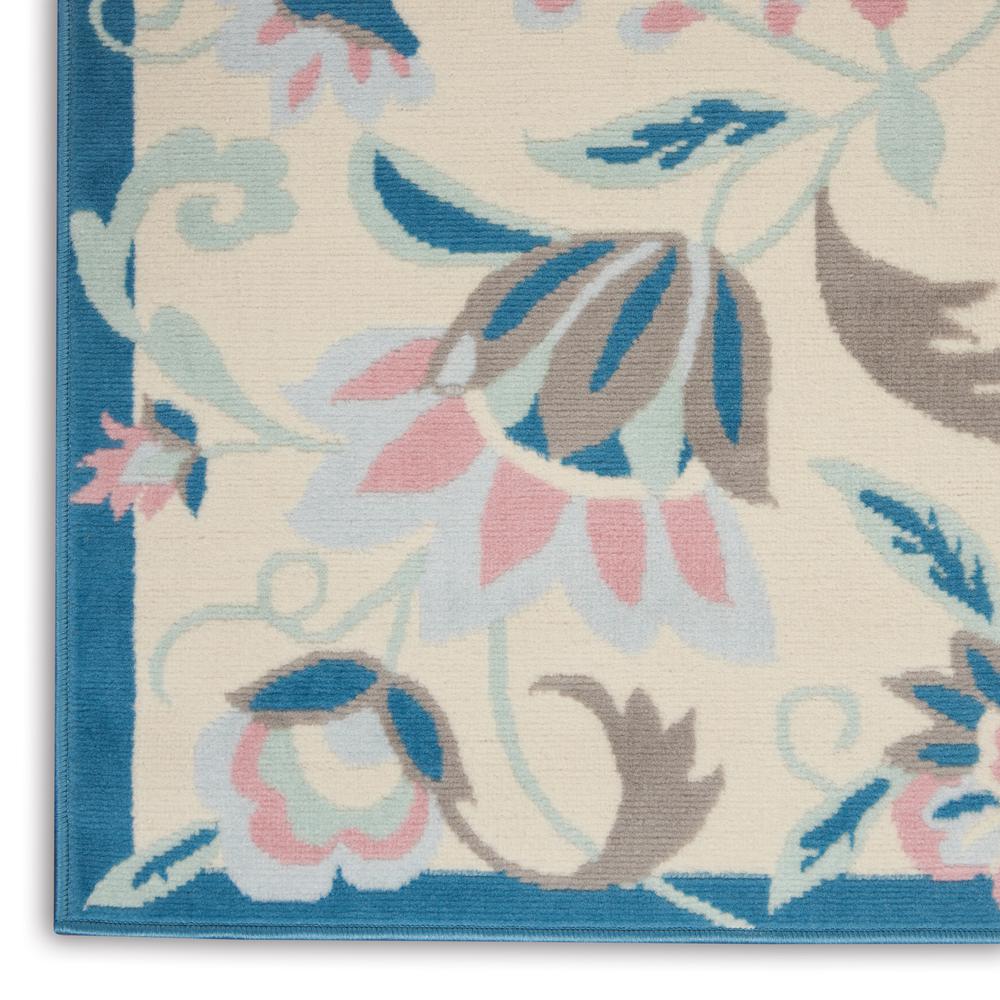 Jubilant Area Rug, Ivory/Multicolor, 5'3" x 7'3". Picture 5