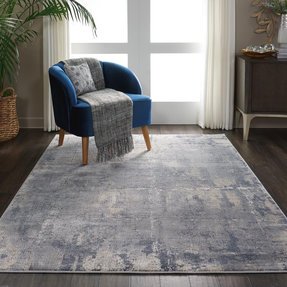 Modern Rectangle Area Rug, 5' x 7'. Picture 9