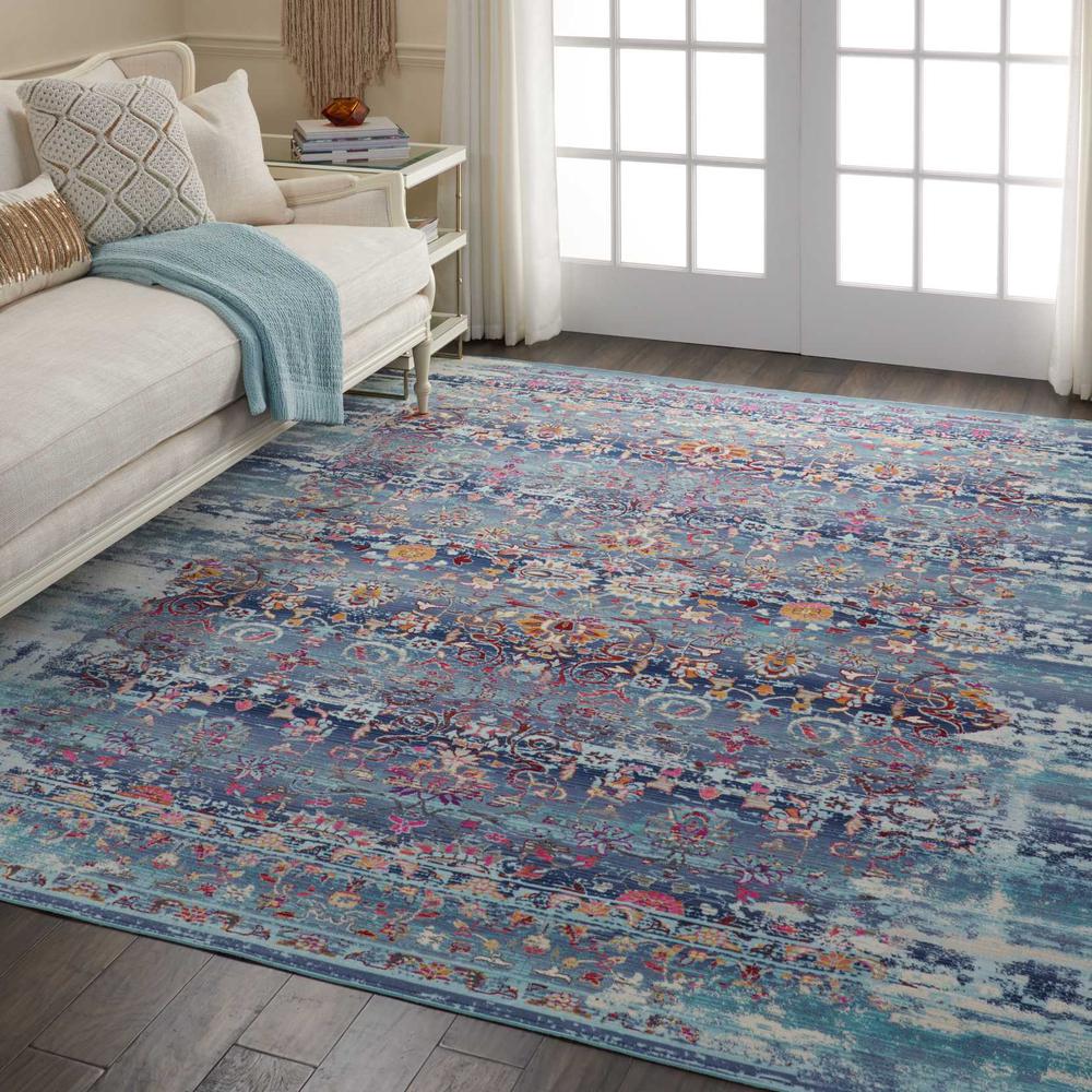 Vintage Rectangle Area Rug, 9' x 12'. Picture 9