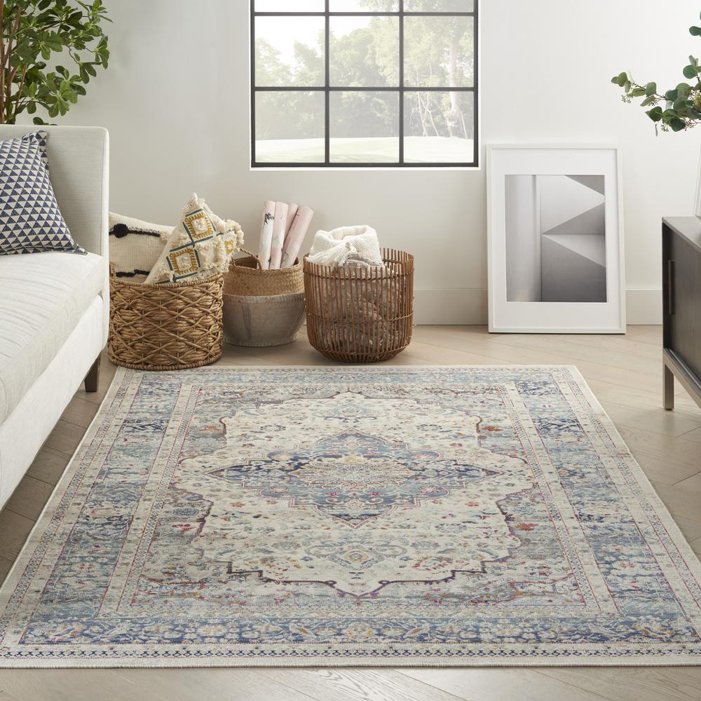 Vintage Rectangle Area Rug, 4' x 6'. Picture 10