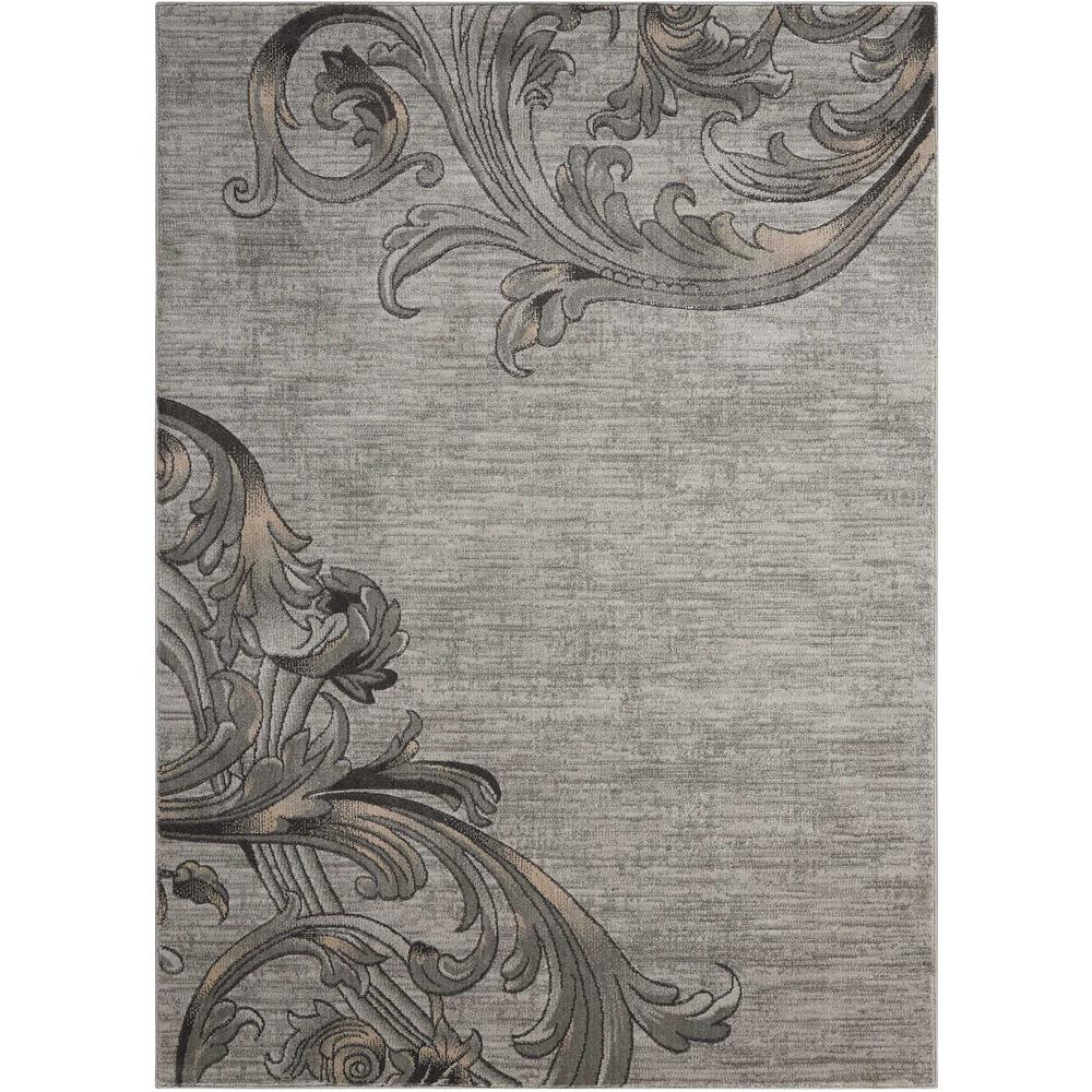Contemporary Rectangle Area Rug, 5' x 7'. Picture 1