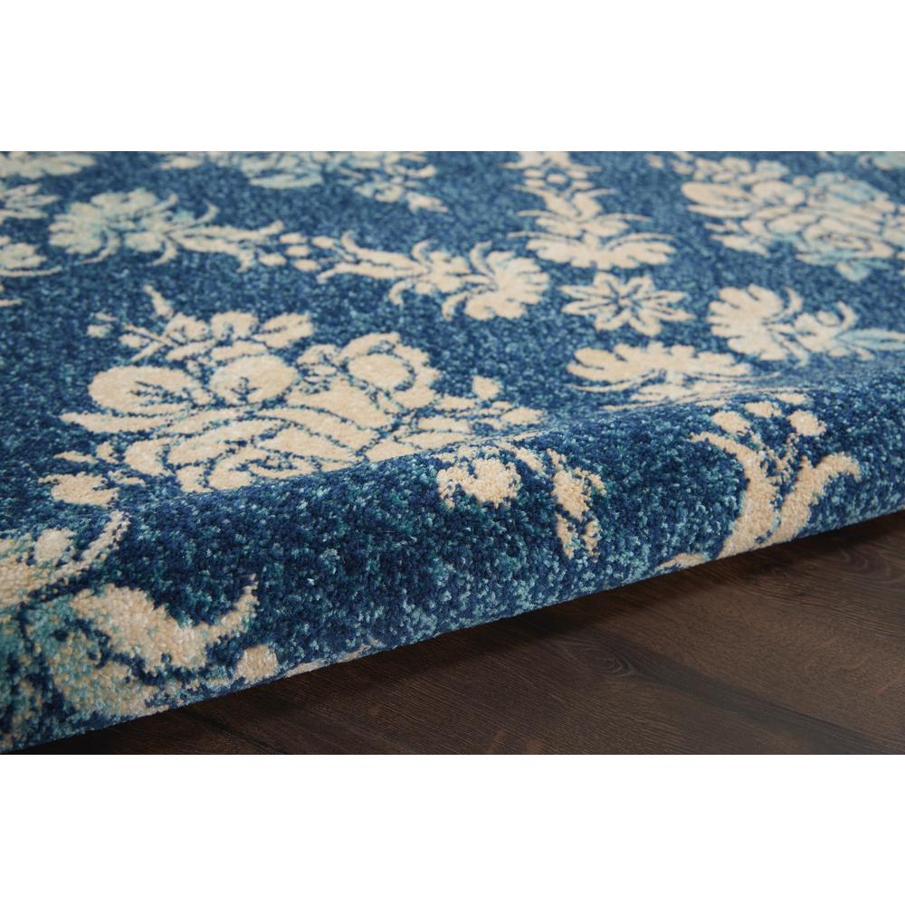 Tranquil Area Rug, Navy/Light Blue, 6' X 9'. Picture 7