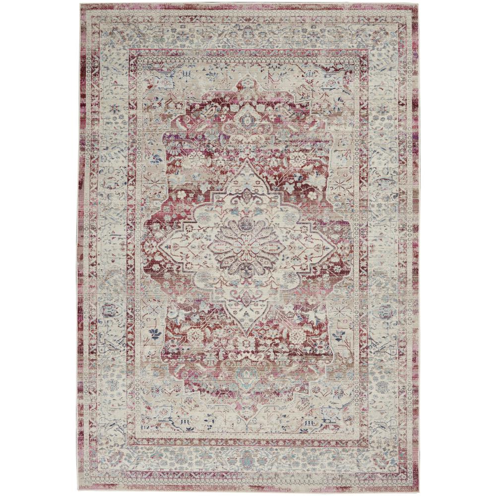 Vintage Rectangle Area Rug, 4' x 6'. Picture 1