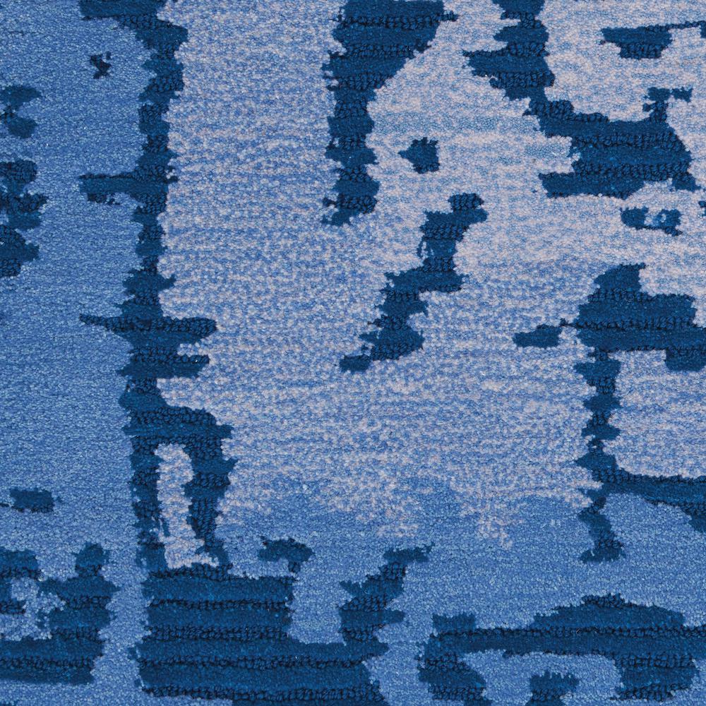 Symmetry Area Rug, Navy Blue, 3'9" X 5'9". Picture 6