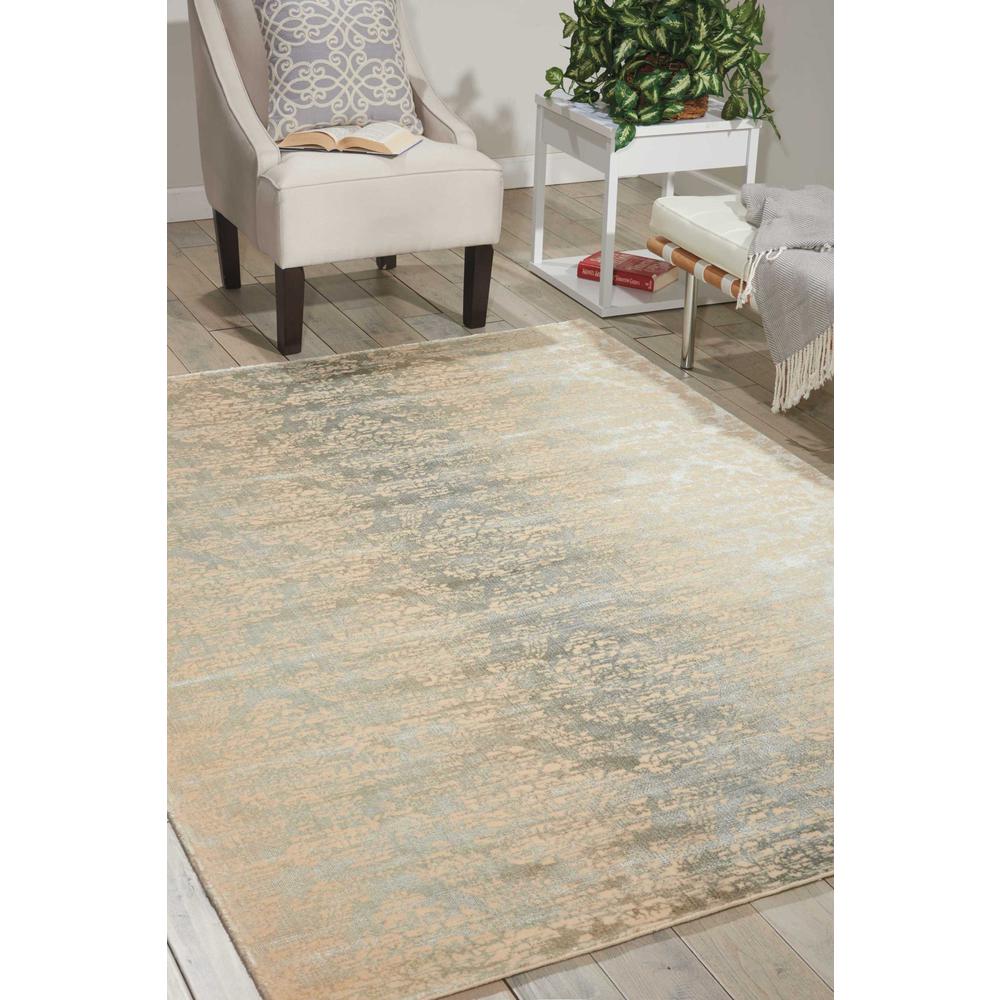 Luminance Area Rug, Sea Mist, 3'5" x 5'5". Picture 2
