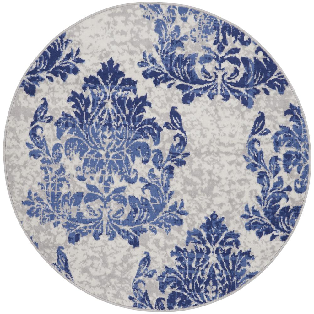 Nourison Whimsicle Area Rug, 5' Round (99446833617). Picture 1