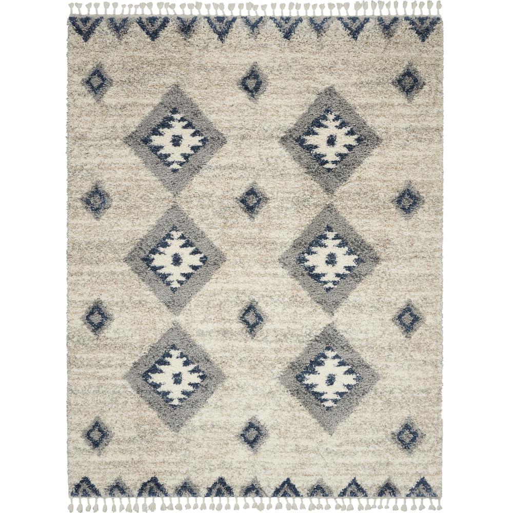 Nourison Home Scandinavian Shag Area Rug. Picture 1