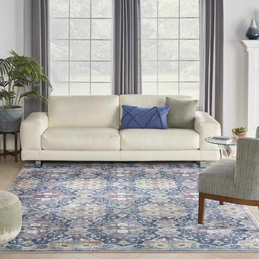 Bohemian Rectangle Area Rug, 9' x 12'. Picture 9