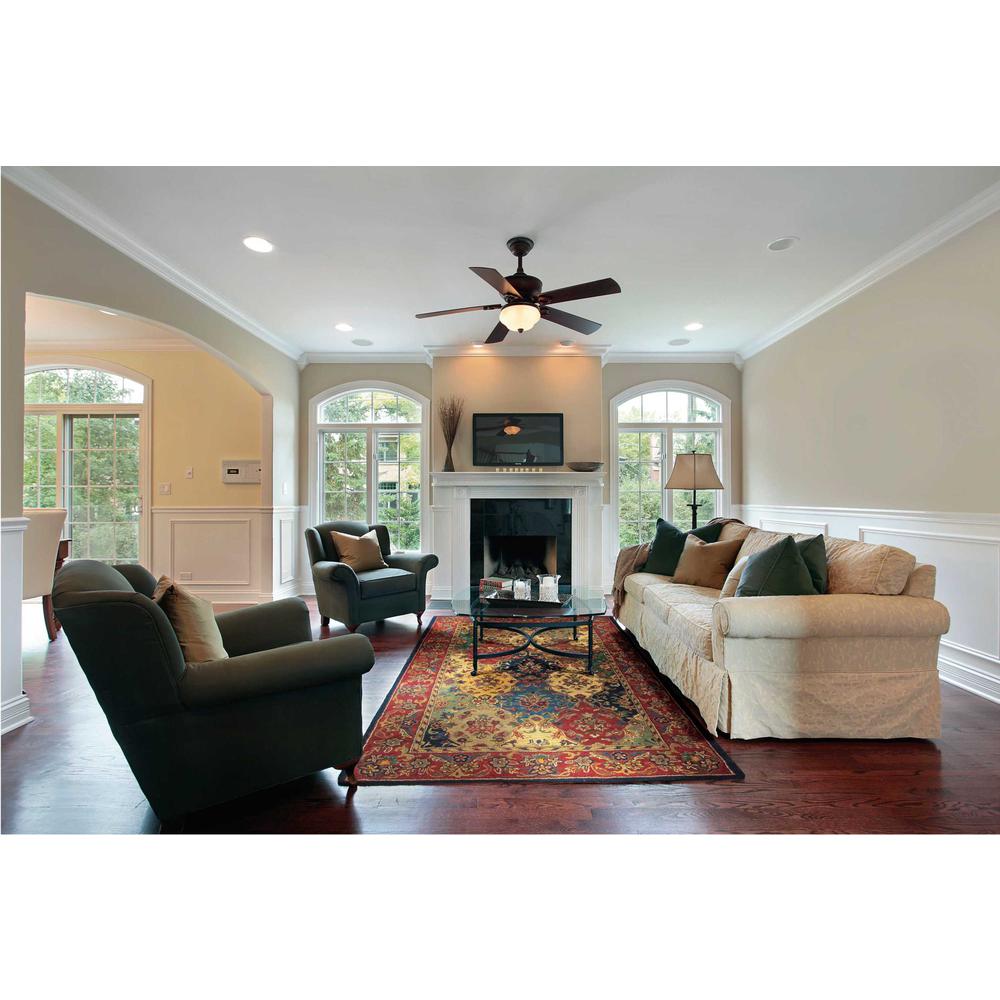 Traditional Rectangle Area Rug, 5' x 8'. Picture 2