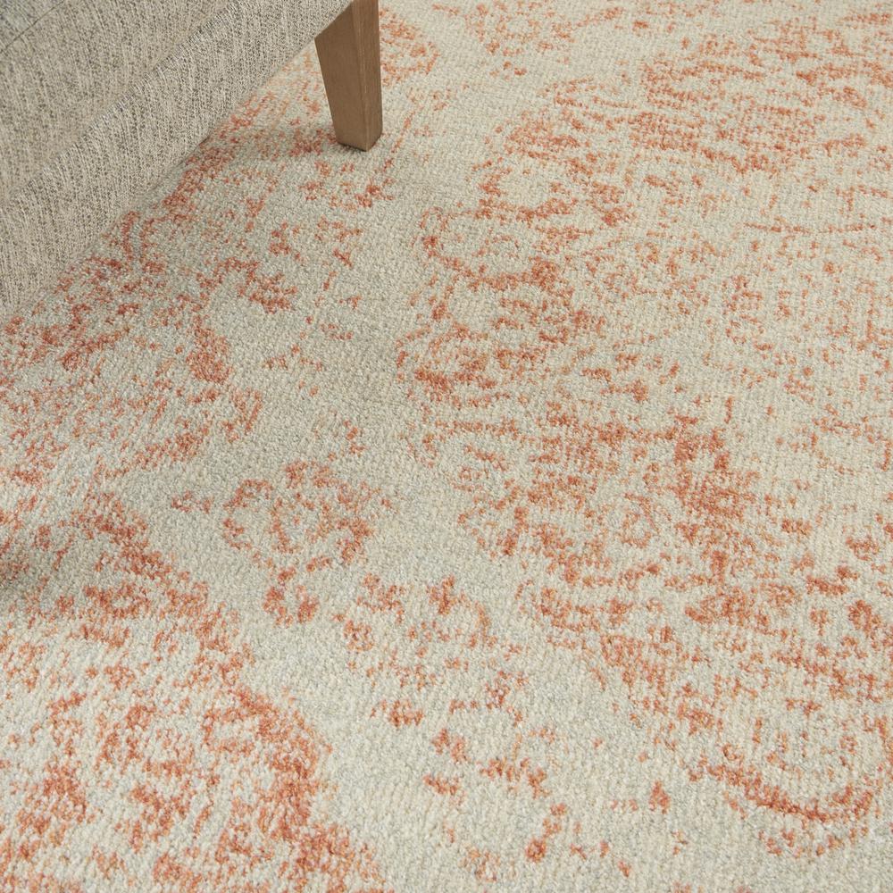 TRA11 Tranquil Ivory/Pink Area Rug- 5'3" x 7'3". Picture 8
