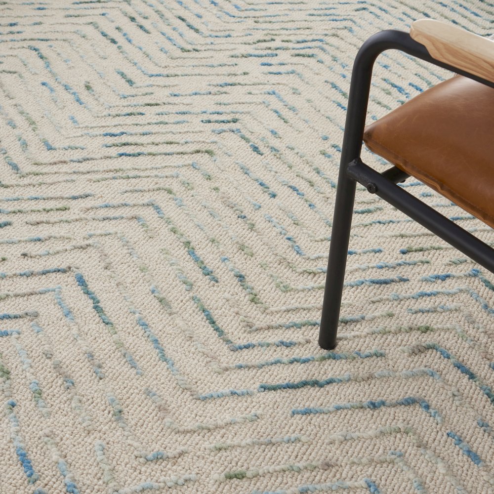 Modern Rectangle Area Rug, 8' x 12'. Picture 8
