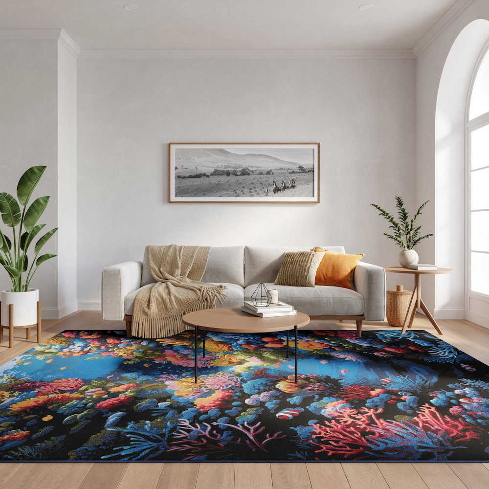 Nourison Home Color Splash Area Rug. Picture 9