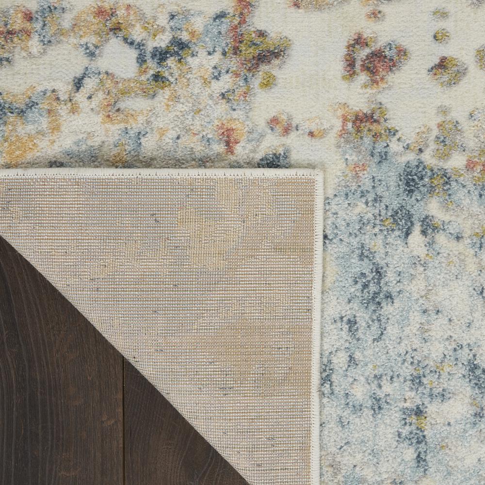 TRC05 Trance Ivory/Multi Area Rug- 6'6" x 9'6". Picture 3